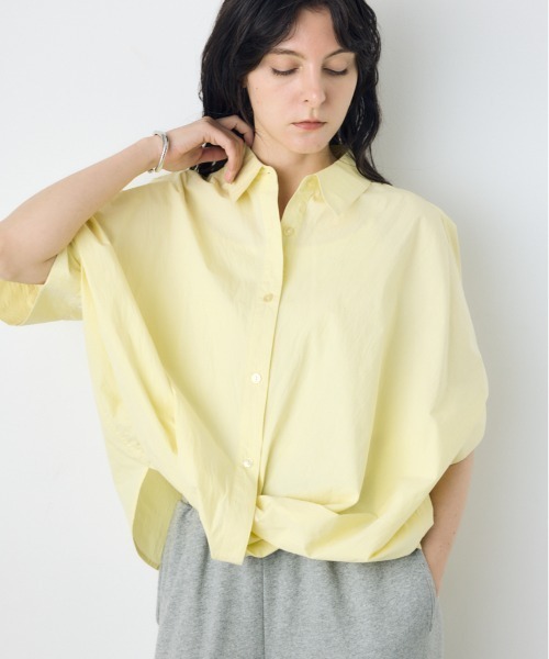 AZUL BY MOUSSY（アズールバイマウジー） ブラウス シャツ 半袖 