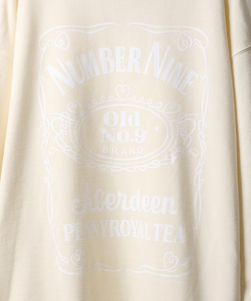 「NUMBER (N)INE」 プルオーバーパーカー 4 ブラック メンズ_画像4