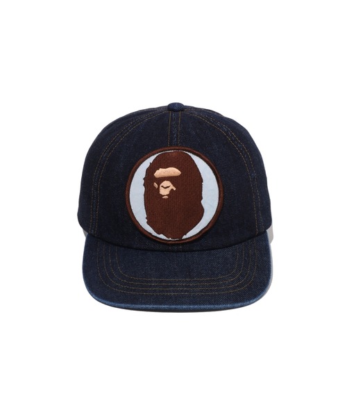 キャップ 帽子 WASHED DENIM CAP メンズの画像
