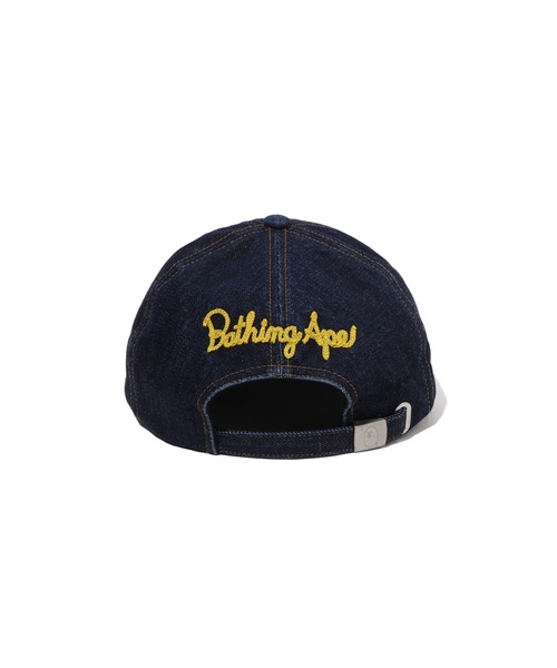 キャップ 帽子 WASHED DENIM CAP メンズの画像