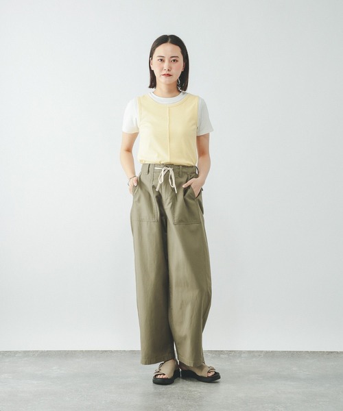 tシャツ フェイクドッキングタンクトップ/684039 レディース | GLOBAL WORK | 22