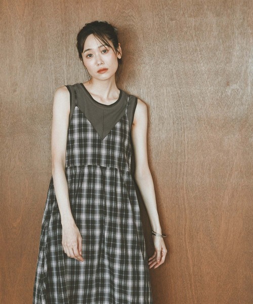 tシャツ フェイクドッキングタンクトップ/684039 レディース | GLOBAL WORK | 11