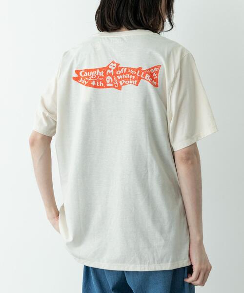 L.L.Bean（エルエルビーン） tシャツ L.L.Bean FISHING GRAPHIC T