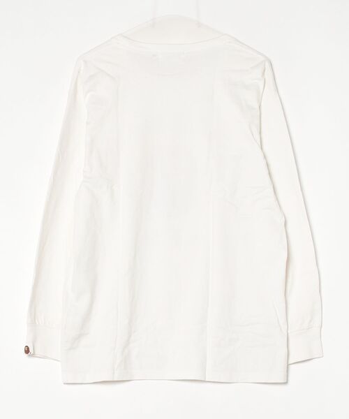 A BATHING APE（アベイシングエイプ） 長袖Tシャツ X-LARGE ホワイト