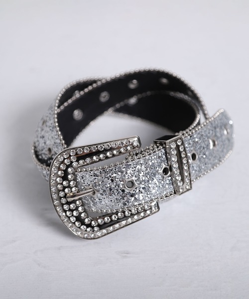 Diable baiser（ディアブルベーゼ） ベルト Y2K サイバー 総キラキラ