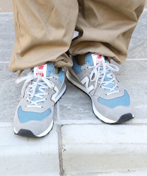 「New Balance」 ローカットスニーカー 24.5cm グレー メンズ_画像7