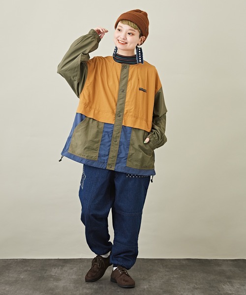 「CUBE SUGAR」 デニムハーフパンツ M ワンウォッシュ レディース_画像7