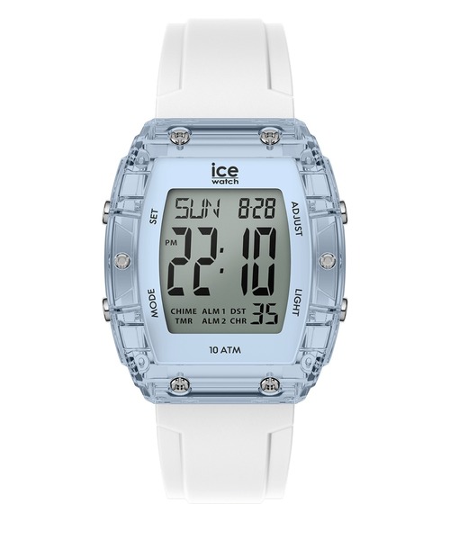 「ICE WATCH」 デジタル腕時計 FREE ホワイト レディース_画像5