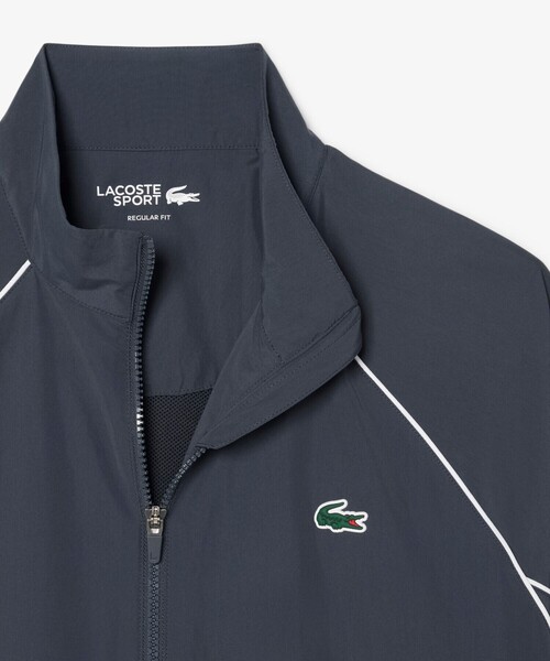 ラコステ　ジャージ　タグ付き LACOSTE（ラコステ） ジャージ 配色パイピング撥水トラックジャケット