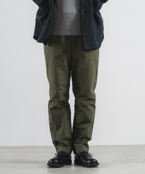 quadro パンツ 甘撚りオックスイージーパンツ メンズ : ZOZOTOWN Yahoo