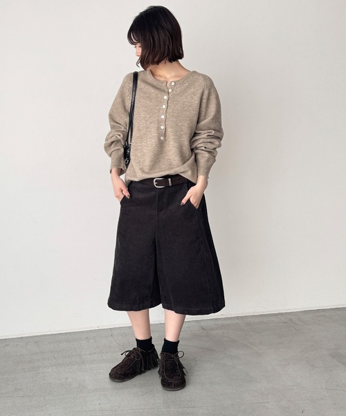 CANAL JEAN（キャナルジーン） ワイドパンツ ハーフパンツ パンツ