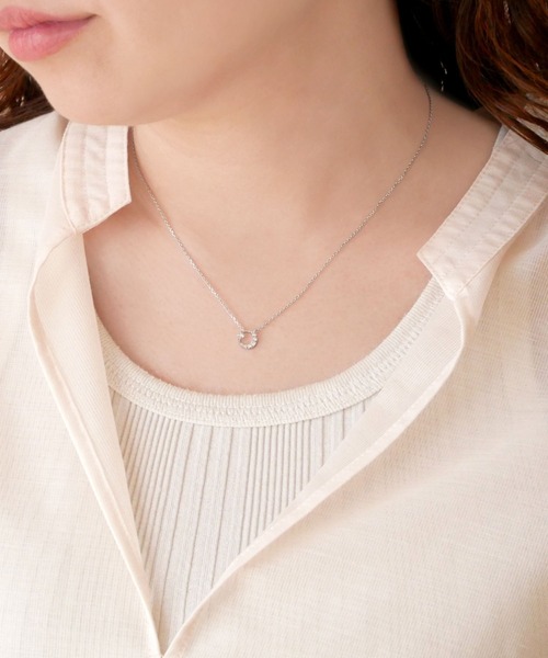 va vendome aoyama ネックレス シルバー925 ムーンネックレス