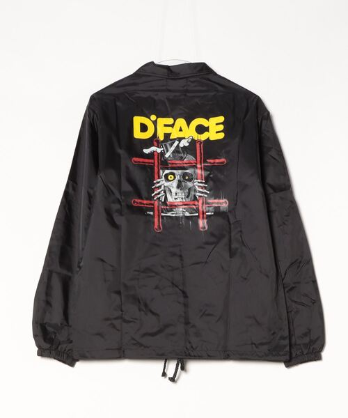 Sync. ナイロンジャケット 「D*FACE」 COACH JACKET ”BEHIND BARS