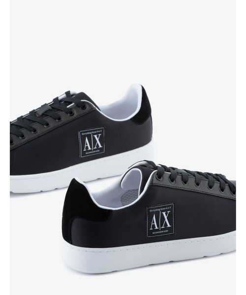 超特価sale開催 のスニーカー A A X スニーカー アルマーニ エクスチェンジ A Xロゴパッチ レースアップスニーカー Zozotown シューズ 店 通販 第一ネット