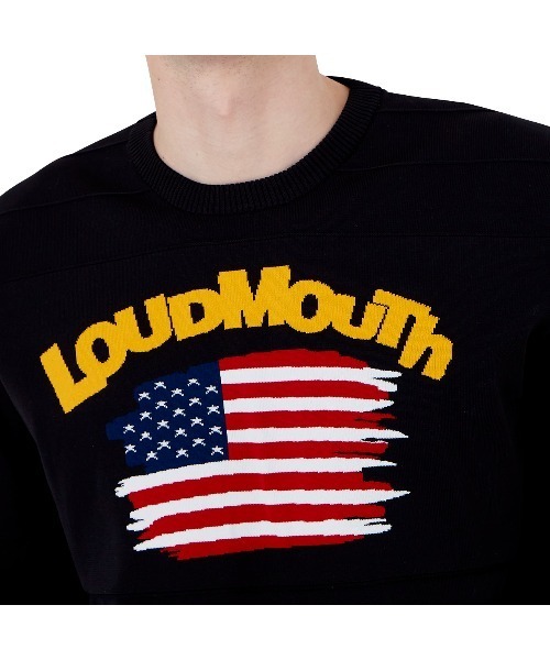 セーター ニット LOUDMOUTH/ラウドマウス ゴルフウェア 軽量ニット
