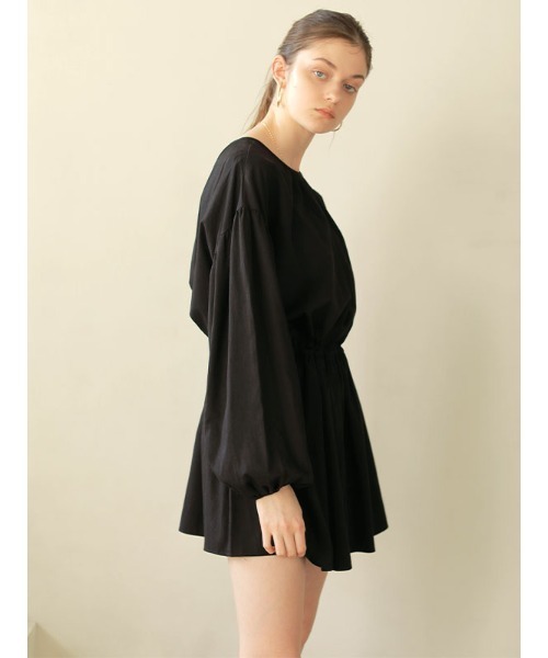 ワンピース Candy sleeve dress ACYM（アシーム） ワンピース Candy sleeve flare ワンピース