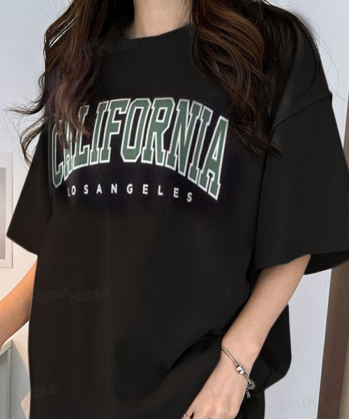 Tシャツ Tシャツ 22 S S 春夏 韓国ファッション Tシャツ半袖レディース Californiaロゴtシャツ Zozotown Yahoo 店 通販 Yahoo ショッピング