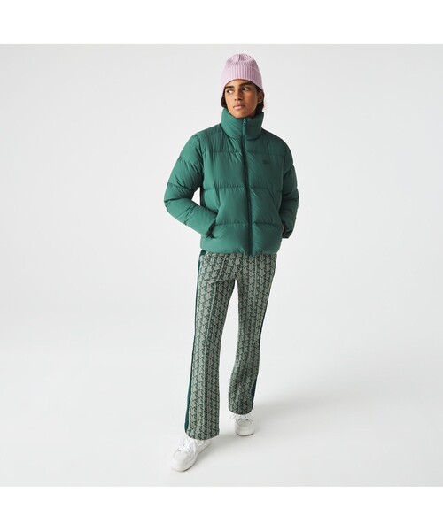 LACOSTE（ラコステ） ダウンコート ダウンジャケット クロックステッチ