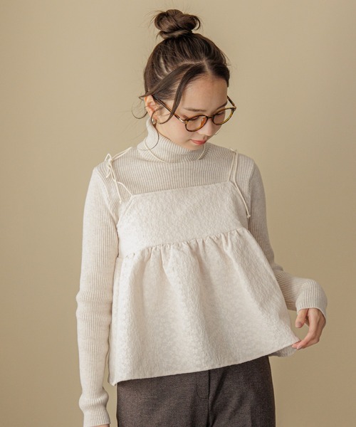 キャミソール フラワリービスチェ flower（ファッション） キャミソール フラワリービスチェ