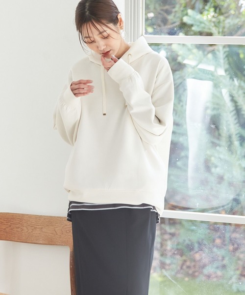 GLOBAL WORK tシャツ Tシャツ ヘビロッTEE袖ふわ長袖/163481