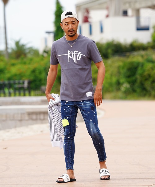 ラルフローレン、アダムジャグラー、ハイドロゲン、サーティーンJapan adamsJUGGLER（アダムスジャグラー） tシャツ R.T.E.G ニュートラル