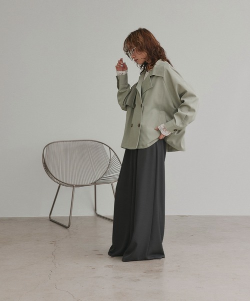 ad thie（アドティエ） トレンチコート コート トレンチコート