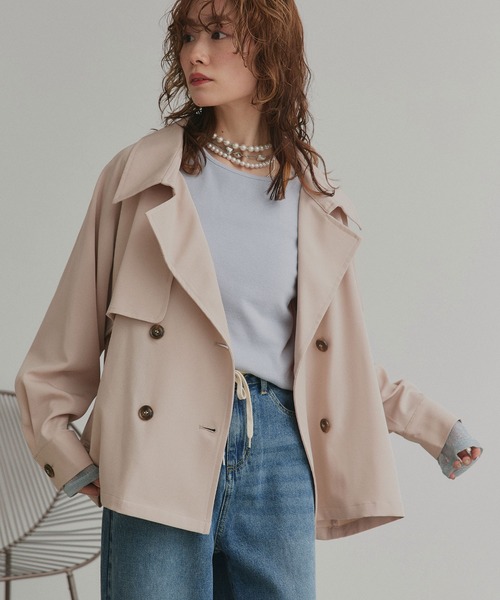 ad thie（アドティエ） トレンチコート コート トレンチコート