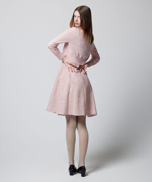 「TOCCA」 カーディガン X-SMALL ピンク レディース TOCCA カーディガン PINK BASKET KNIT レディース : ZOZOTOWN