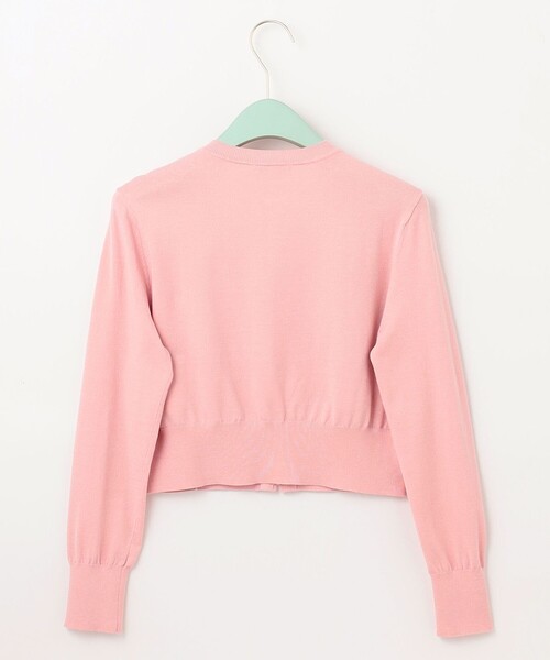 「TOCCA」 カーディガン X-SMALL ピンク レディース TOCCA カーディガン PINK BASKET KNIT レディース : ZOZOTOWN