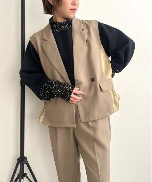 ベスト ジレ ドロストテーラージレ レディース