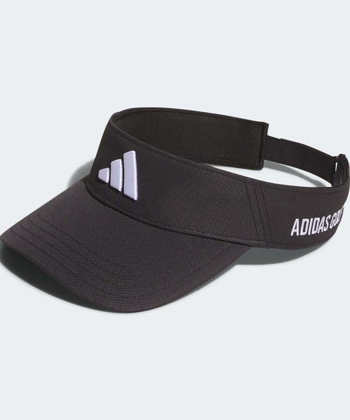 adidas サンバイザー サイドロゴ バイザー「adidas Golf