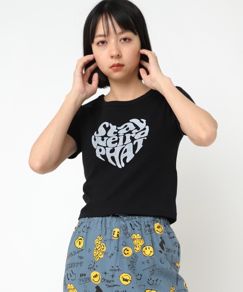 RNA - RNA SISTER FIELDS MKT 半袖Tシャツ ベアー レディースM RNA tシャツ M2240 ハートロゴフライスミニT レディース
