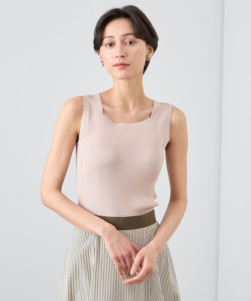 ANAYI ピンクベージュ タンクトップ サイズ38