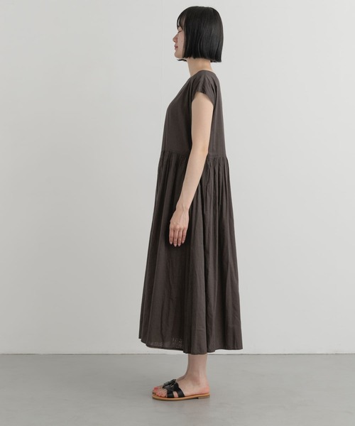 URBAN RESEARCH DOORS ワンピース コットンボイルリバーシブル
