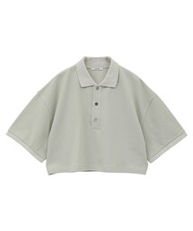 クラネ　半袖ポロシャツ　クロップドポロ　2 CLANE ポロシャツ ポロ 「CLANE/クラネ」CROPPED POLO TOPS
