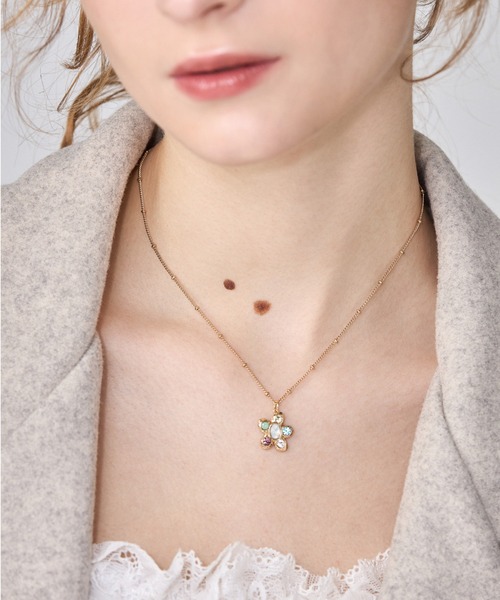 ANU ネックレス joy's flower necklace - ジョイズフラワー