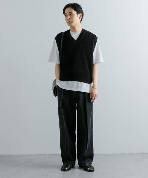 RESURRECTION レザレクション メンズ フルジップ ニットベスト XL TOPS - Resurrection レザレクション オフィシャルサイト【公式