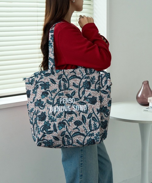 SETUP7（セットアップセブン） トートバッグ 「SETUP7」ラタプリント