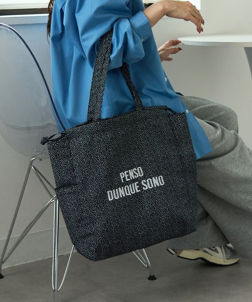 SETUP7（セットアップセブン） トートバッグ 「SETUP7」ラタプリント