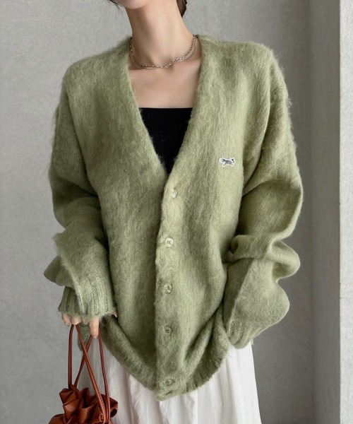 カーディガン 「 PENNEY'S / ぺニーズ 」 フォックス シャギー ニット カーディガン THE FOX SHAGGY KNIT CARDIG PENNEY'S / ペニーズ THE FOX SHAGGY CARDIGAN フォックス