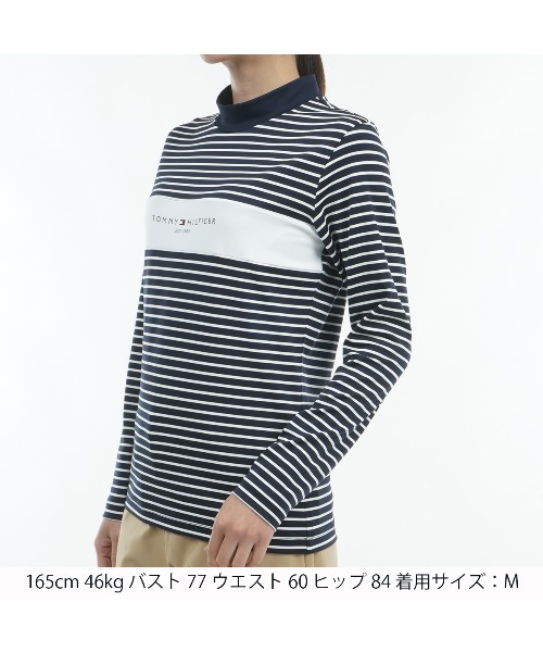 TOMMY HILFIGER GOLF tシャツ モックネック 長袖シャツ