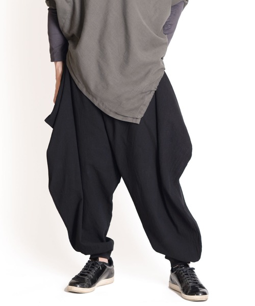 marai（マーライ） パンツ 無地 変形バルーンサルエルパンツ