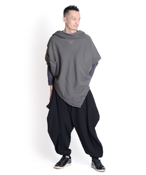 marai（マーライ） パンツ 無地 変形バルーンサルエルパンツ