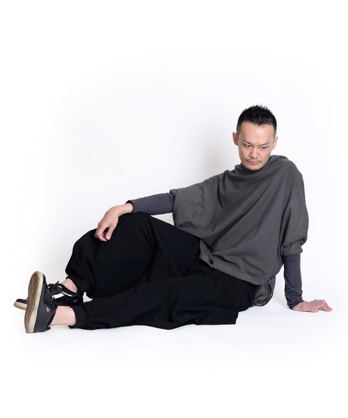 marai（マーライ） パンツ 無地 変形バルーンサルエルパンツ