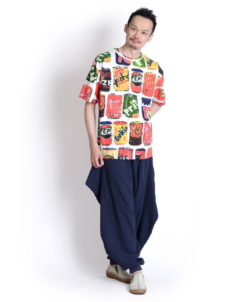 marai（マーライ） パンツ 無地 変形バルーンサルエルパンツ