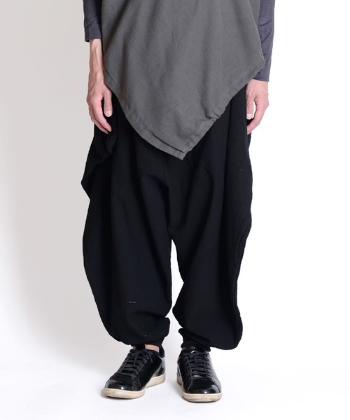 marai（マーライ） パンツ 無地 変形バルーンサルエルパンツ