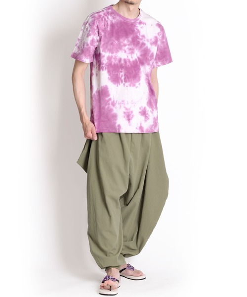 marai（マーライ） パンツ 無地 変形バルーンサルエルパンツ