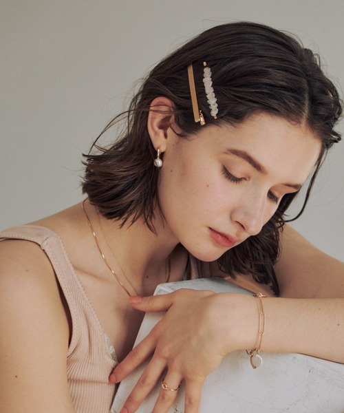 ciite' ヘアクリップ ストレートヘアクリップ : ZOZOTOWN Yahoo