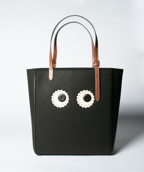 新品未使用！送料込み★Anya Hindmarch★Eyes N/S ミニトート ANYA HINDMARCH トートバッグ N/S Tote Mini Eyes in Black