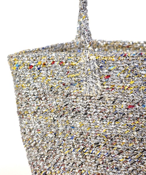【美品】カゴバッグ アフリカンスクエアー AFRICANSQUARE UNBILLION かごバッグ カゴバッグ アフリカンスクエアー